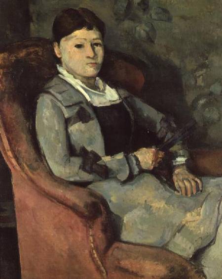The Artist's Wife in an Armchair à Paul Cézanne