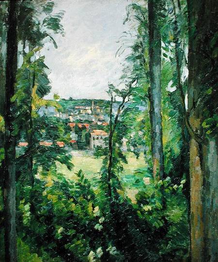 Auvers, View of the Outskirts à Paul Cézanne