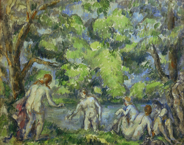 C?Šzanne, Bathers (Undinen) à Paul Cézanne