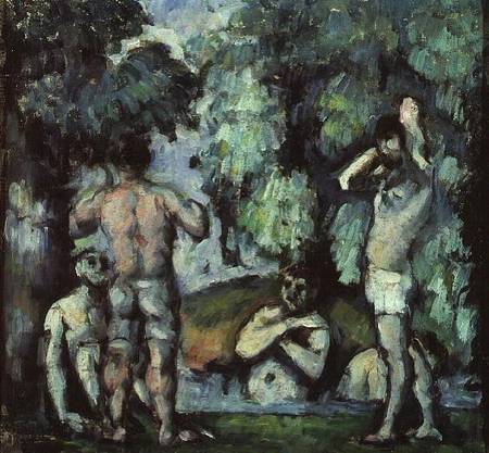 The Five Bathers à Paul Cézanne