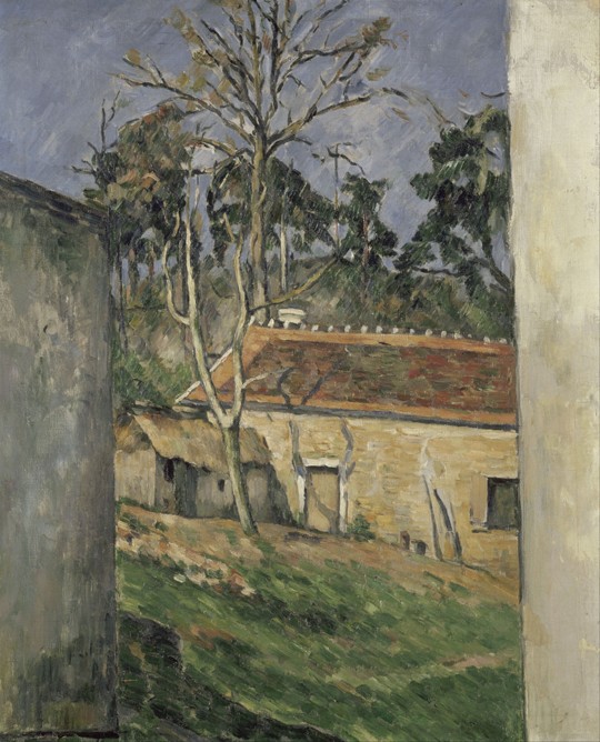Farmyard à Paul Cézanne