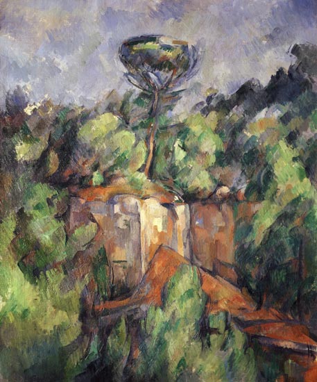 Bibemus Quarry à Paul Cézanne