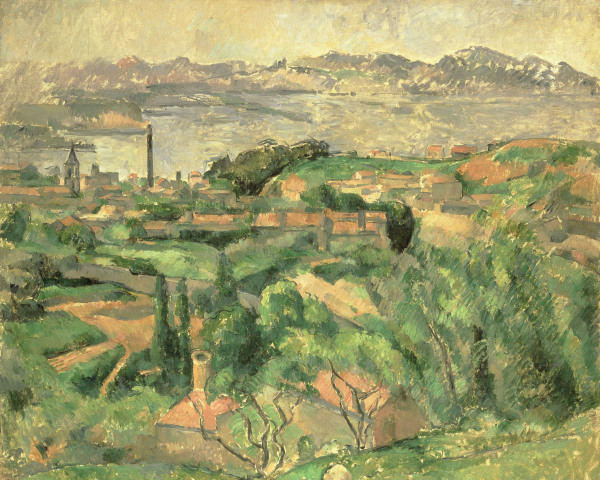 Bay of Marseille à Paul Cézanne