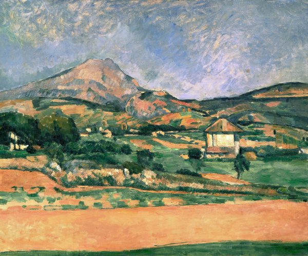 Vue au Mont Saint-Victoire à Paul Cézanne