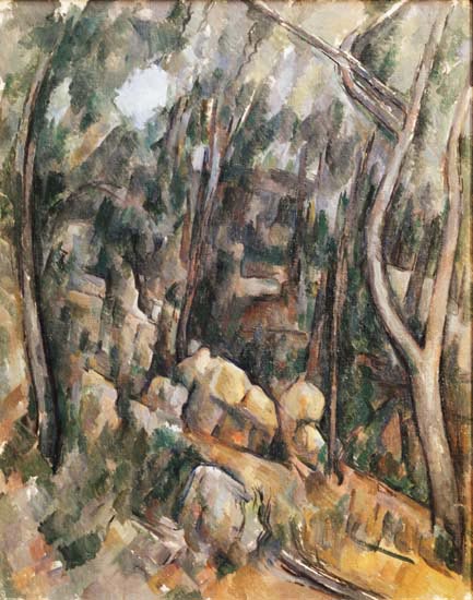 Dans le parc du Château Noir à Paul Cézanne