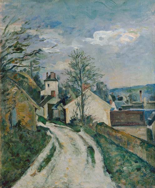 La maison du docteur Gachet à Auvers à Paul Cézanne