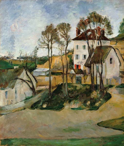 La maison du Dr Gachet à Auvers. à Paul Cézanne