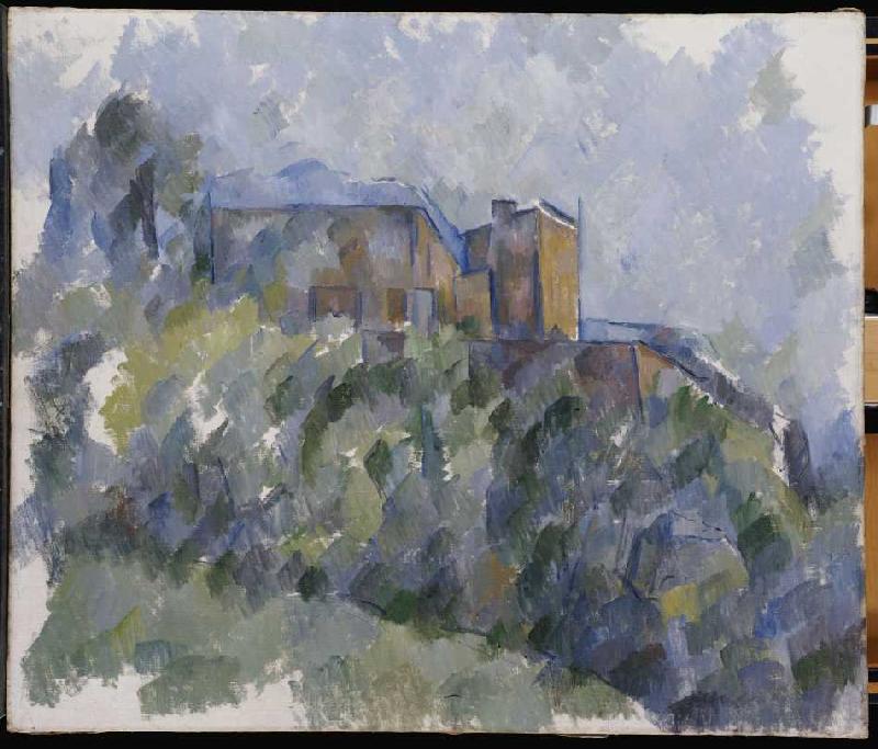 Das schwarze Haus (Le Chateau Noir) à Paul Cézanne