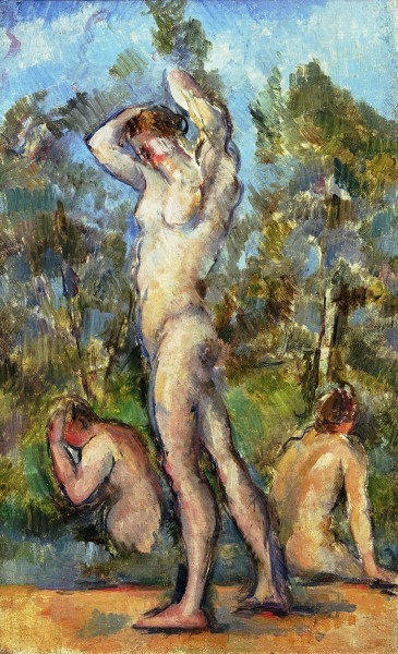 The bath à Paul Cézanne