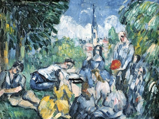 Dejeuner sur l''herbe, 1876-77 à Paul Cézanne