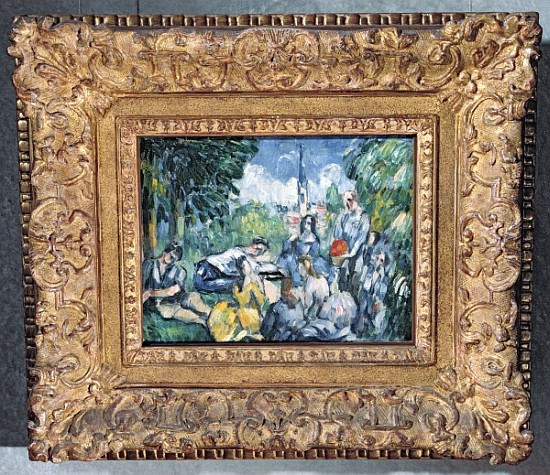 Dejeuner sur l''herbe, 1876-77 à Paul Cézanne