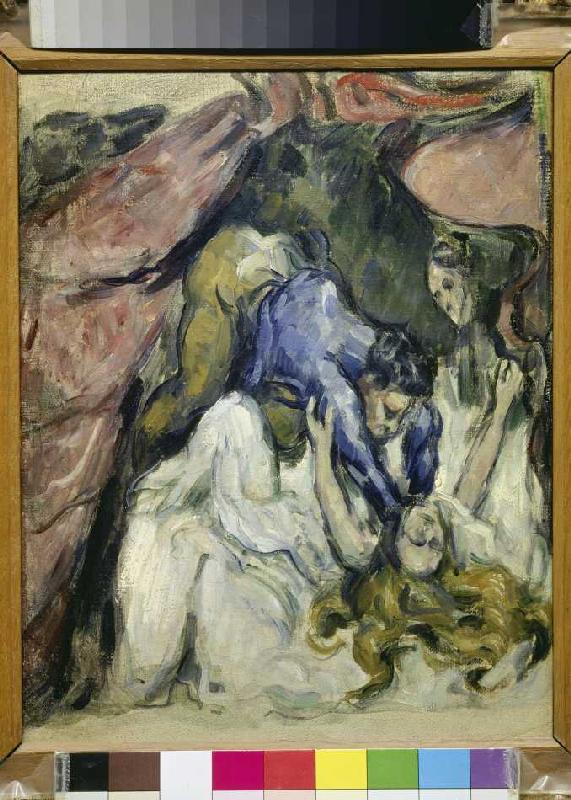 La femme étranglée à Paul Cézanne