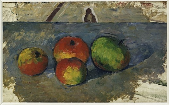 Four Apples, c.1879-82 à Paul Cézanne