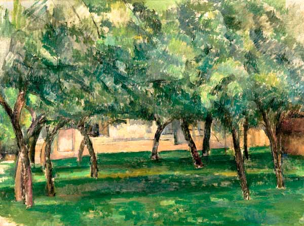 Farmstead in Normandy à Paul Cézanne