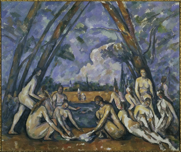 The large bathers à Paul Cézanne
