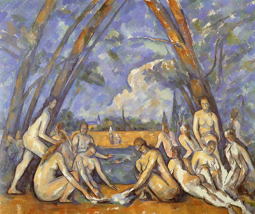 le grand bain (non fini) à Paul Cézanne