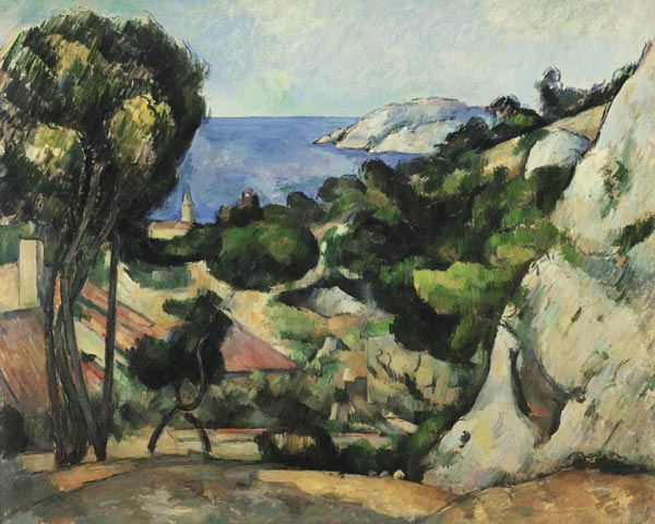 L'Estaque à Paul Cézanne
