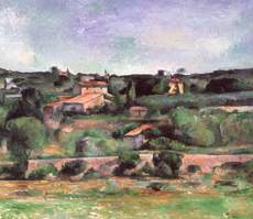 Campagne à Aix à Paul Cézanne