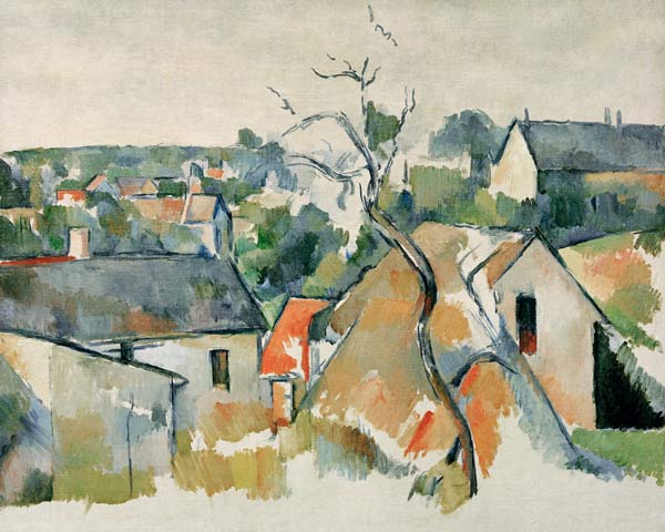 Les Toits à Paul Cézanne