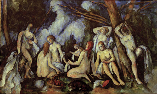 The large bathers à Paul Cézanne