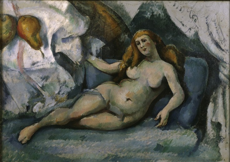 Lying Nude (Femme Nue) à Paul Cézanne