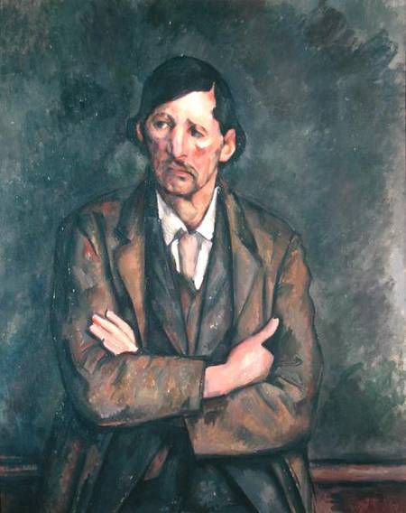 Man with Crossed Arms à Paul Cézanne