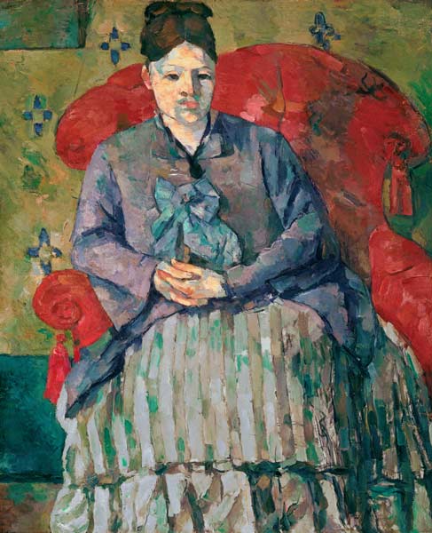 Portrait Madame Cezanne à Paul Cézanne