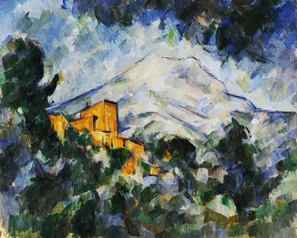 Mont Sainte-Victoire and Château Noir à Paul Cézanne