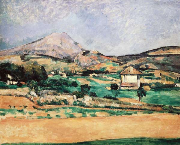 Montagne Sainte-Victoire à Paul Cézanne