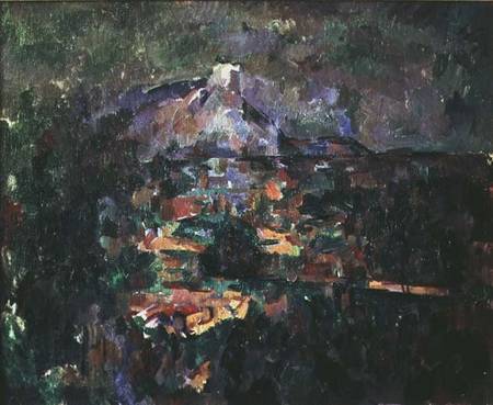Montagne Sainte-Victoire from Lauves à Paul Cézanne