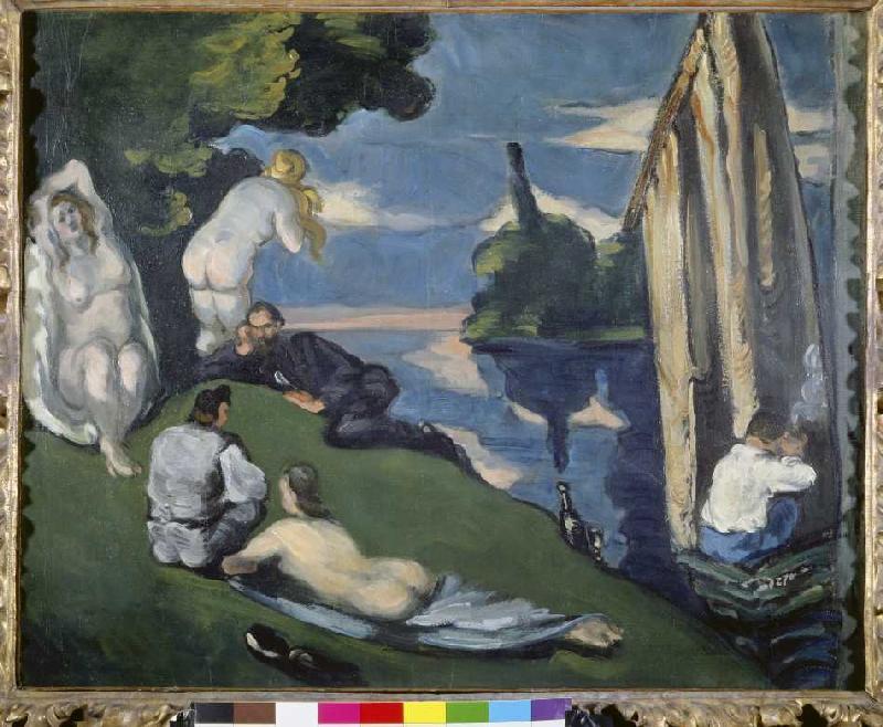 Pastorale (ou : Idylle) à Paul Cézanne