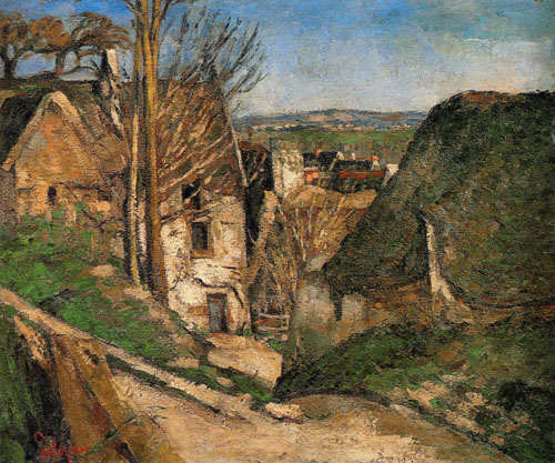 La maison du pendu (Auvers-sur-Oise) à Paul Cézanne