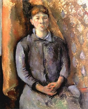 Portrait de madame Cézanne IV. à Paul Cézanne