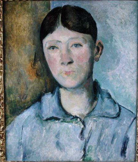 Portrait of Madame Cezanne à Paul Cézanne