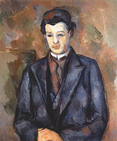 Portrait du peintre Alfred Hauge à Paul Cézanne
