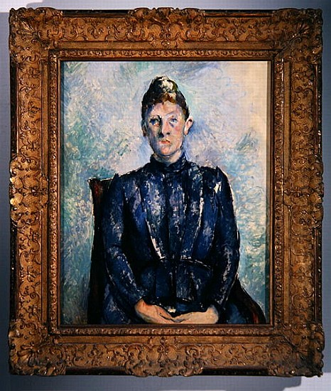 Portrait of Madame Cezanne, c.1890 à Paul Cézanne