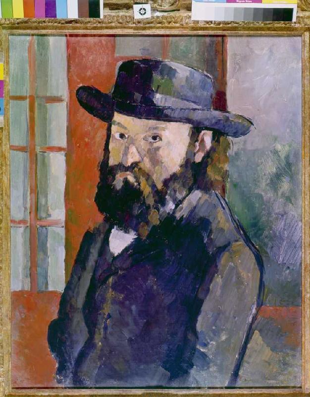 auto-portrait à Paul Cézanne