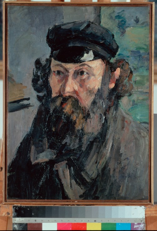 Self-portrait with a Casquette à Paul Cézanne