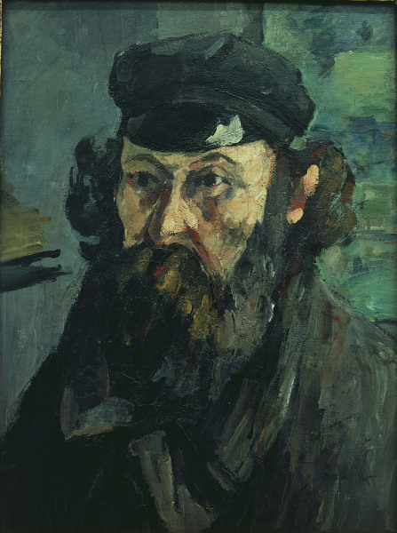 Self-portrait à Paul Cézanne