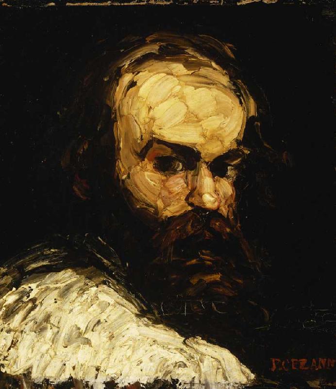 Selbstportrait des Künstlers à Paul Cézanne