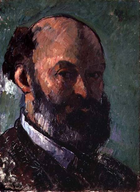 Self portrait à Paul Cézanne