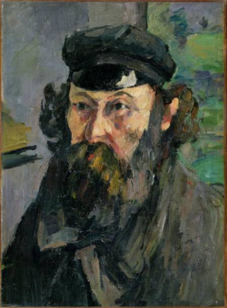 Self Portrait in a Casquette à Paul Cézanne