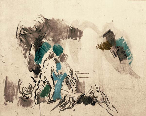 Sketch with Bathers à Paul Cézanne