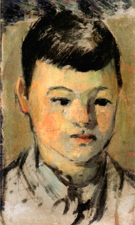 Croquis d'un portrait du fils de l'artiste à Paul Cézanne