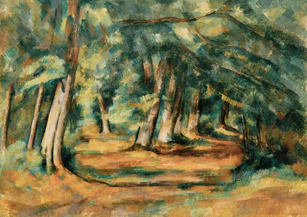Sous-bois (pres du Jas de Bouffan) à Paul Cézanne