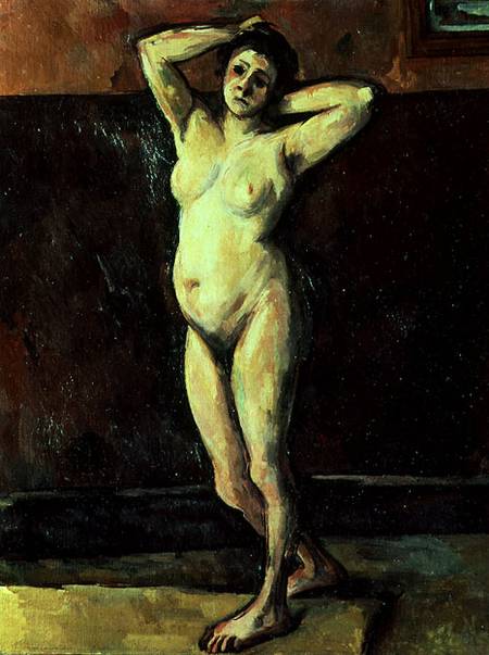 Standing Nude Woman à Paul Cézanne