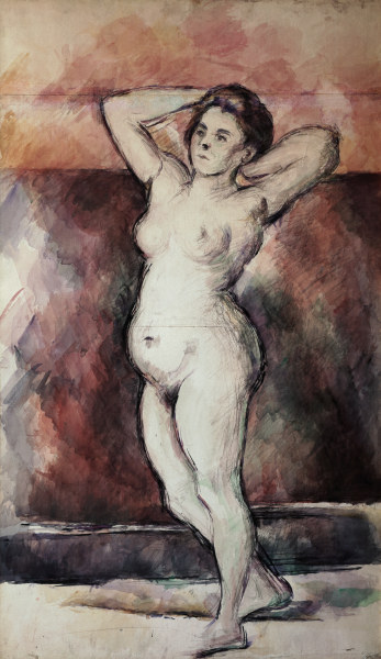 Standing nude à Paul Cézanne