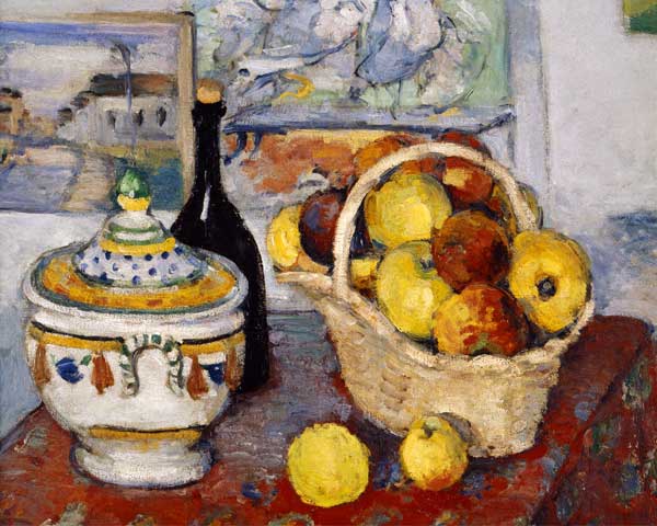 Still-life with tureen à Paul Cézanne