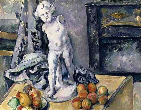 Still Life with Statuette à Paul Cézanne