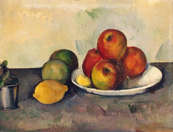 Still Life with Apples à Paul Cézanne